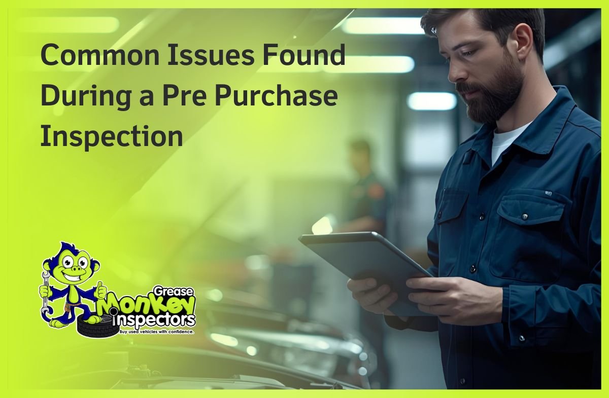 Common Issues Found During a Pre Purchase Inspection