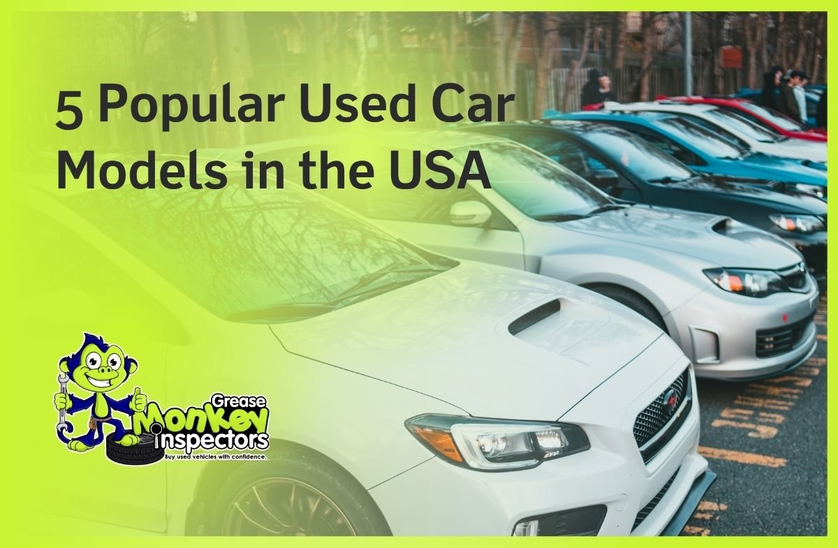 5 Popular Used Car Models in the USA