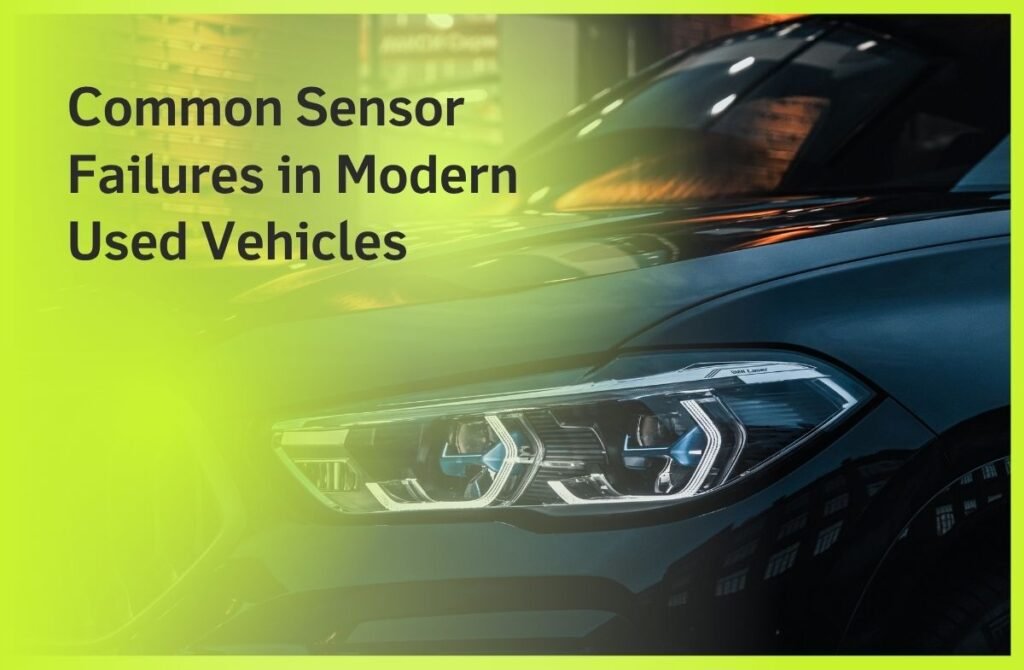 Common Sensor Failures in Modern Used Vehicles